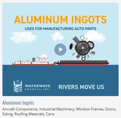 Whats In Those Barges Aluminum Ingots